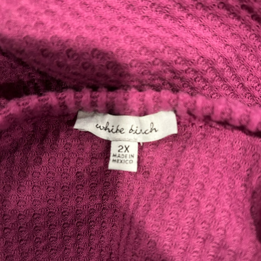 White Birch Women's Pink Sweater